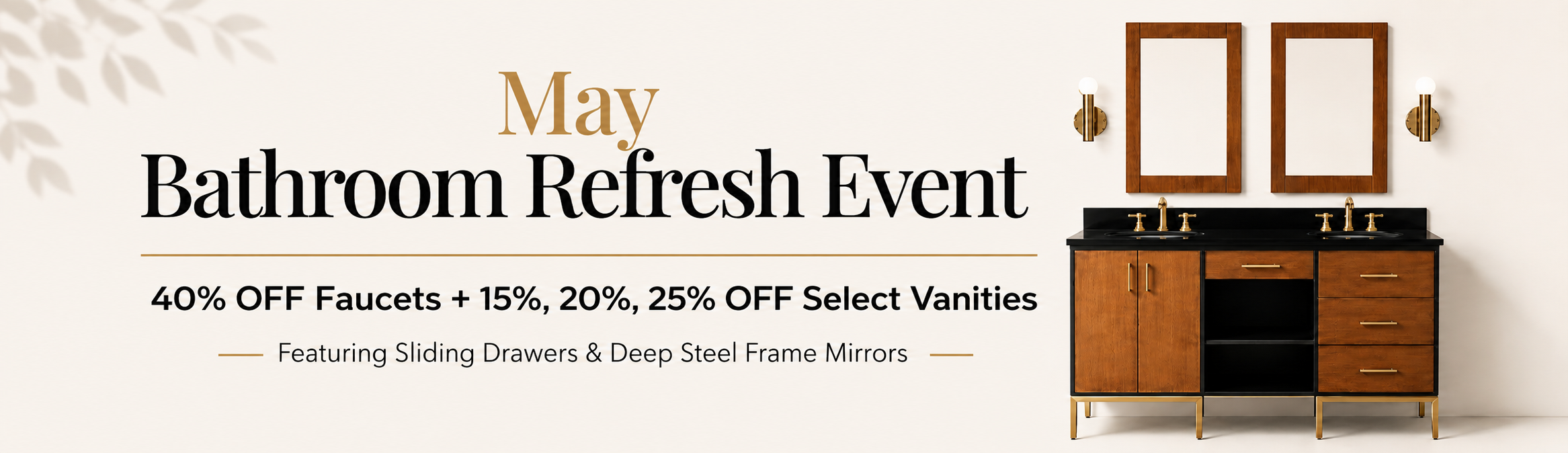 May Bathroom Refresh Event is Here!